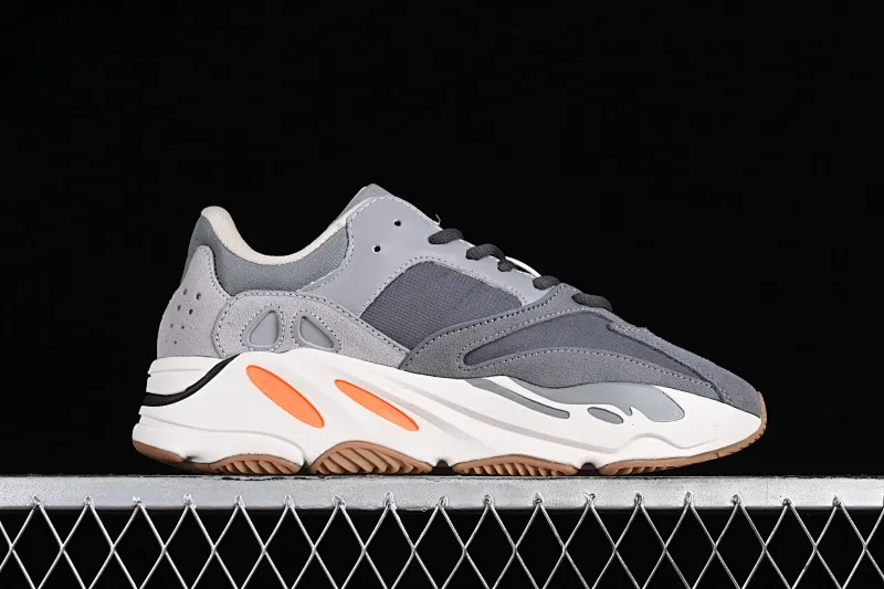 All Categories Ad Yeezy Coconut Series G Version Ad Yeezy Boost 700 "Magnet" FV9922 Kanye Coconut 700 3M Reflective Running Shoes